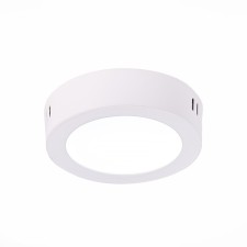 The lamp is wall-flowing ST LUCE. ST112.532.06. 1x6 W, LED, 3000K, 330 LM, 11x11x2.8 cm, white color