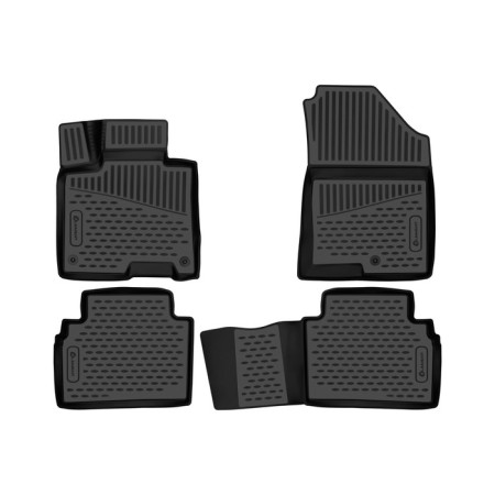 3D mats in the cabin for Kia Sportage (V) 2021-, SUV, (RF), 4 pcs.
