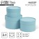 A set of hats 3 in 1 blue, gift packaging, 16 x 10, 14 x 9, 13 x 8.5 cm