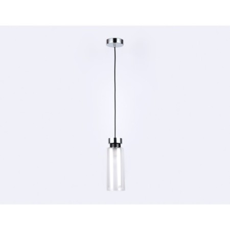 Suspended lamp with a replaceable lamp Ambrella Light, Traditional, Tr3570, E14, Color Chrome-2