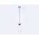 Suspended lamp with a replaceable lamp Ambrella Light, Traditional, Tr3570, E14, Color Chrome