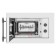 Microwave oven built -in Maunfeld JBMO.20.5erwas, 1080 watts, 20 l, white