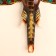 Interior souvenir "Elephant Head" wood 30x4x30 cm