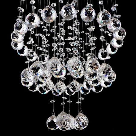 Lamp Cascad Ilaria GU10 5W chrome 40x40x70 cm Bayerlux-3