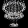Lamp Cascad Ilaria GU10 5W chrome 40x40x70 cm Bayerlux
