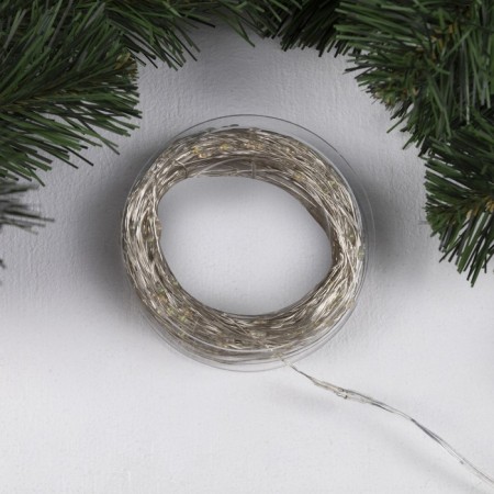 Garland “thread” 50 m dew, IP44, silver thread, 500 LED, glow of multi, 8 modes, 31 V-1