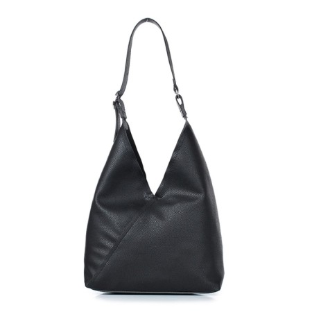 Female bag, artificial leather, 295x380x95 cm, black-1