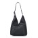 Female bag, artificial leather, 295x380x95 cm, black