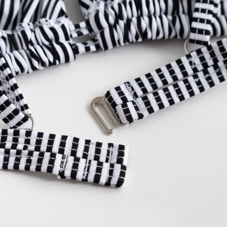 Separate Minaku "Stripe" swimsuit, size 46, black and white color-9
