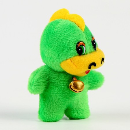 Soft toy-Magnet "Dragon" with a bell, 8 cm, color mix-1