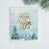 A postcard on watercolor cardboard “The time for a miracle”, embossing, 10.7 x 8.8 cm, New Year