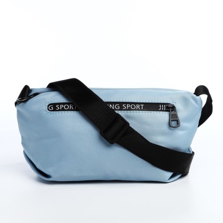 Youth bag with lightning, blue color-5