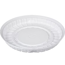 Container for T-265D cake, round, white color, size 26 x 26 x 2.1 cm