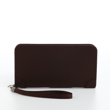 Pearl husband 21.5*11*3 cm, 3 departure, d/cards, d/coins, on lightning, brown-1