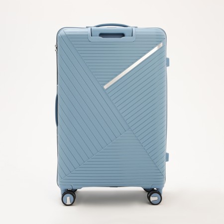 Big suitcase 28 ", lightning department, code castle, 4 wheels, blue color-5