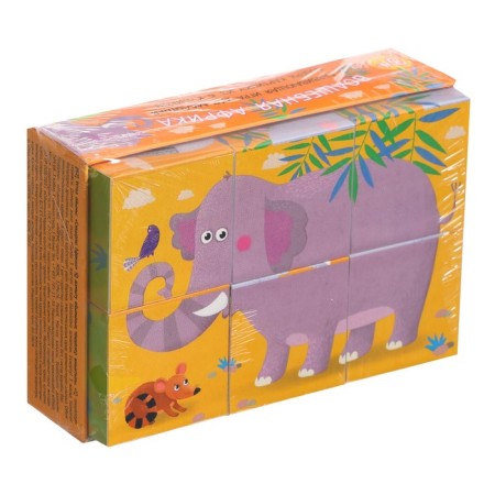 Smart cubes "Magic Africa", 6 pieces