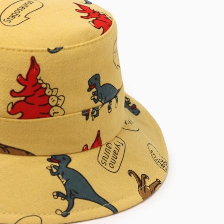 Panama Children's Minaku "Dinosaurs", yellow color, rr 49-50-2