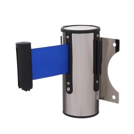 Wall block with exhaust ribbon-280 cm blue, height-13.5cm, width 11cm