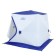 Tent Winter Cube "Ranger", 3-local, 3 layers, white-blue color