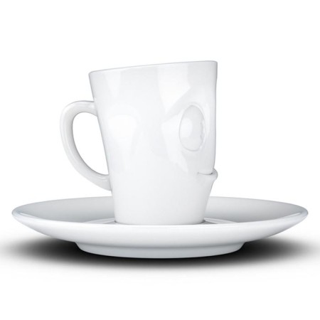 Coffee cup with a saucer TASSEN TASTY, 80 ml, white color-9