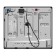Hon surface Maunfeld Eghe.64.63cbg.r/G, gas, 4 burners, beige