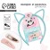 Fit and hair clip "Time to be a cutie"