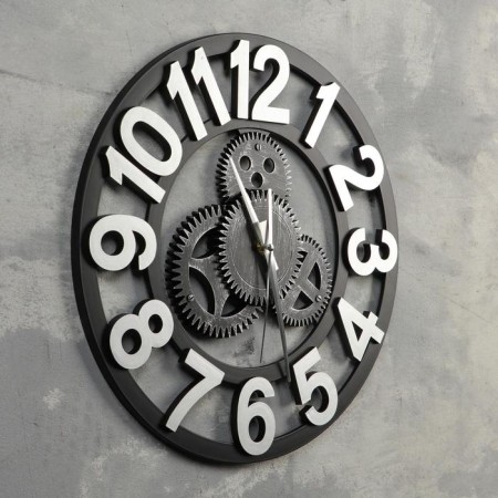 Wall clock, series: interior, Mitumi, D-40 cm, discrete move-1