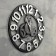 Wall clock, series: interior, Mitumi, D-40 cm, discrete move