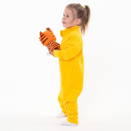 Combineson children, yellow color, height 86-92 cm-2