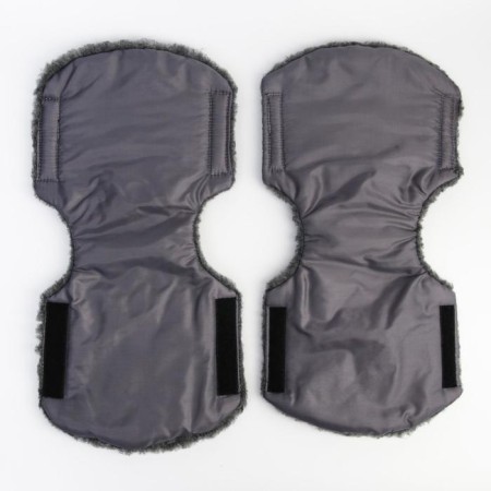 Mittens-Mufts on the handle of the stroller, 2 pcs., Color gray-4