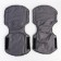 Mittens-Mufts on the handle of the stroller, 2 pcs., Color gray