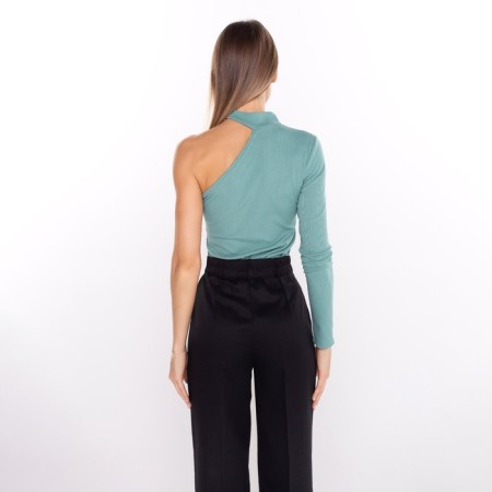 Female jumper, olive color, size 44-6