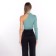 Female jumper, olive color, size 44