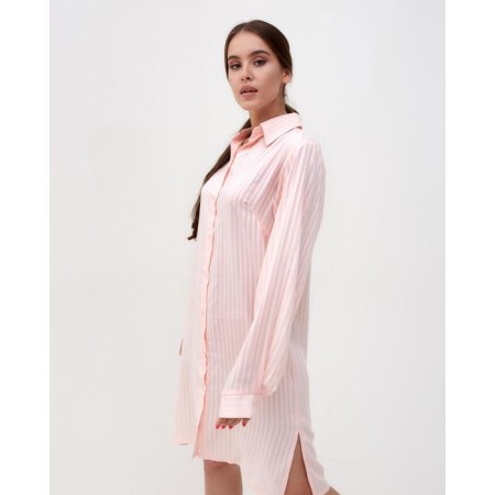 Shirt (shirt) Women's KAFTAN "strip", St. Pink, p. 40-42-3