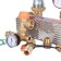 SDG-0038-182501 pumping group, heat exchanger 18 plates, without a pump, thermal insulation