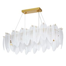 Suspended chandelier Arte Lamp Evie A4152SP-8SG, E14, 8x40 W, 38x80x22 cm, golden