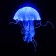 Decor for the Aquarium "Medusa" silicone, with a neon effect, 10 x 10 x 20.5 cm, blue