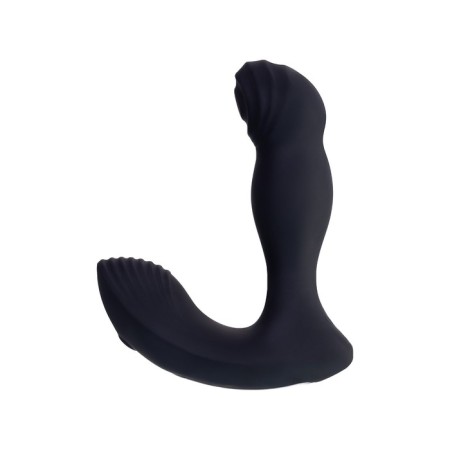 Prostate vibro -stimulator with the remote control mound mounto, silicone, 13.2 cm-7