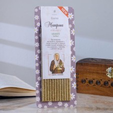 Magic honey candle with chamomile 