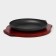 Cast iron pan “Circle”, D = 20 cm, on a wooden stand