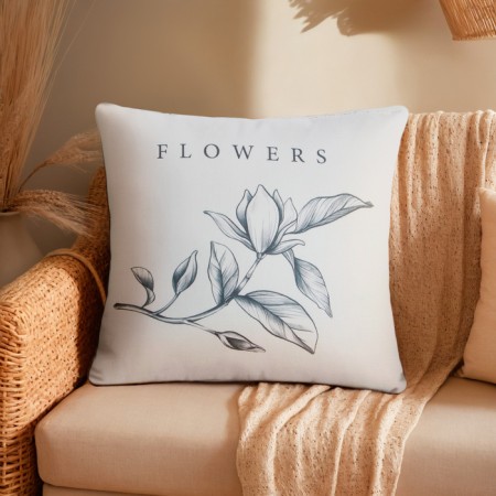 Pillowcase decorative Ethel Magnolia (type 1) 40 x 40 cm, 100% cotton