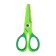 Scissors 13.5cm rubberized handles, rounded ends of the blades, crocodile green calligrata 1058294
