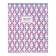 Notebook of 48 sheets in a cage, "patterns", cover covering cardboard, mix