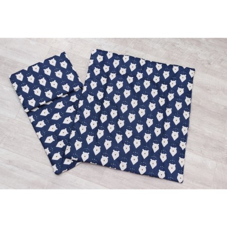 Set in the stroller MomMy Star, 3 items, print white bears