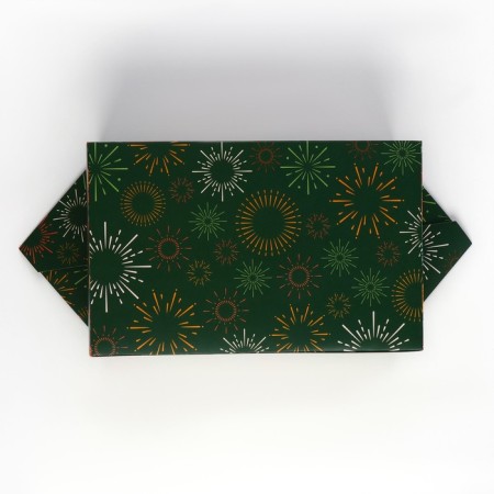 The prefabricated box - the context "New Year tree", 18 x 28 x 10 cm, New Year-5