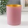 Gold_7 candlestick 9x7.5 cm, 250 ml