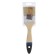 Brush flat tundra, natural bristles, wooden pen, 2 ", 50 mm