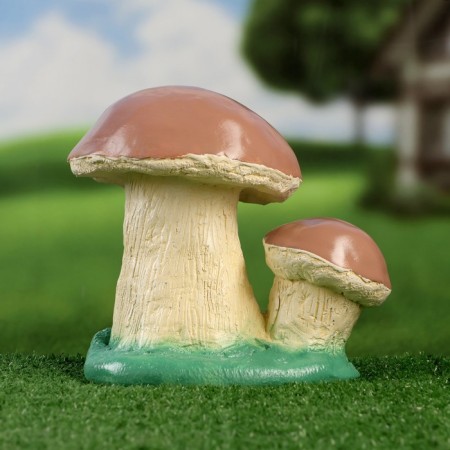 Садовая фигура "Семейка грибов" 20х12х12см-2