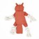 Textile toy with a rope "Fox" with a squeak, rustling, 26 x 28 cm