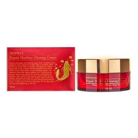 Face cream Deoproce Repair Machine Ginseng Cream, Restoring, 100 g